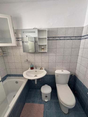 Ένα μπάνιο στο Galaris' Luxury Room