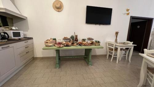 Kuchyň nebo kuchyňský kout v ubytování B&B Villa Maggi