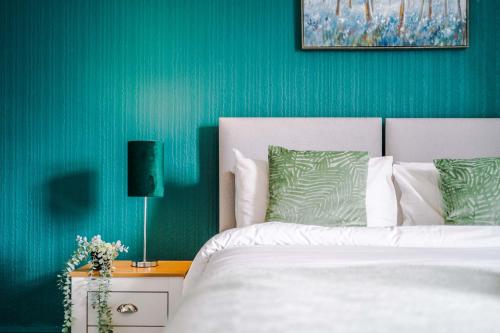 Katil atau katil-katil dalam bilik di Whitegate House