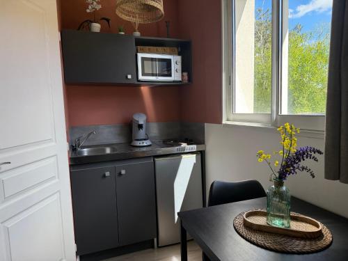 Η κουζίνα ή μικρή κουζίνα στο Loft, Studio and Love Rooms
