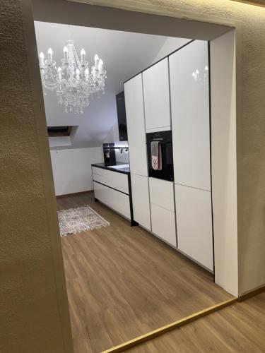 Η κουζίνα ή μικρή κουζίνα στο Toscana Suite - Wellness Loft