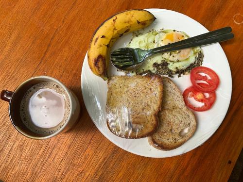 Mad på pensionatet eller i nærheden