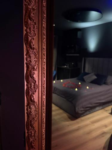 Ένα ή περισσότερα κρεβάτια σε δωμάτιο στο Loft, Studio and Love Rooms