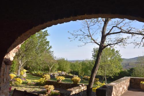 Nespecifikovaný výhled na hory nebo výhled na hory při pohledu z bed and breakfast