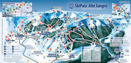 a map of the shasta intro snop at Casa Ofelia in Colledimezzo