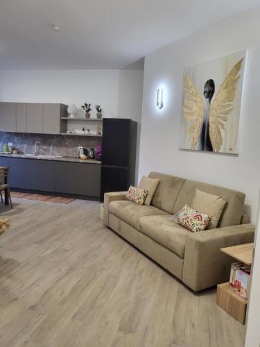Posezení v ubytování Le Gurne Apartment valle dell 'Alcantara