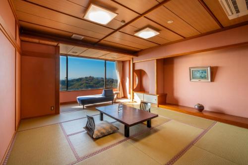 Washu Blue Resort風籠 Kasagoにあるシーティングエリア