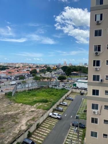 a view of a city from a building at Ap Cohama in São Luís