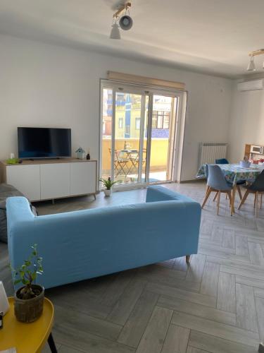 Телевизор и/или развлекательный центр в Casa Vacanze VILU