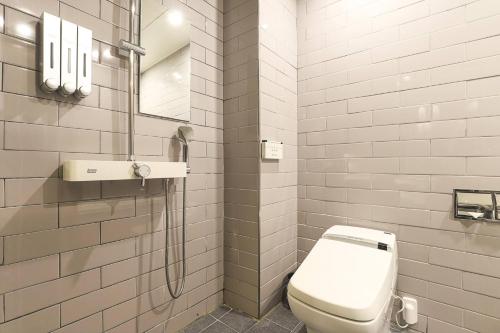 Koupelna v ubytování Hotel OSCAR