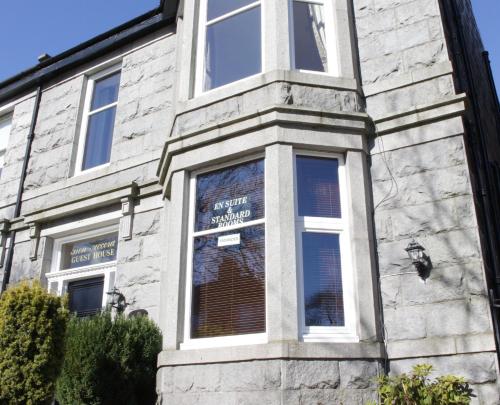 The building where the guesthouse is located 