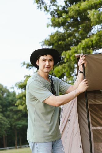 Tetamu yang menginap di Ake camping pakchong