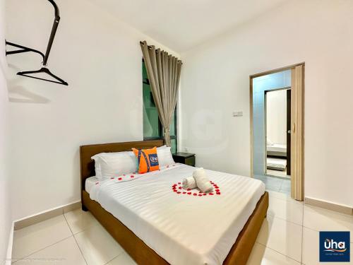 Katil atau katil-katil dalam bilik di KSL Residence 2 by RR JBcity