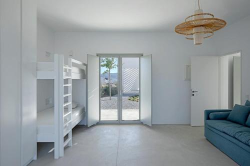 Ένα ή περισσότερα κρεβάτια σε δωμάτιο στο Villa kite