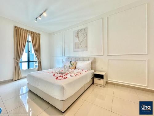 Katil atau katil-katil dalam bilik di KSL Residence 2 by RR JBcity