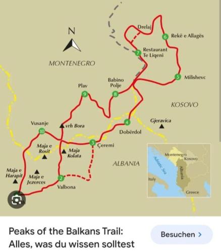 Φωτογραφία από το άλμπουμ του PoB Trail 192 km - Panorama Hostel σε Peje