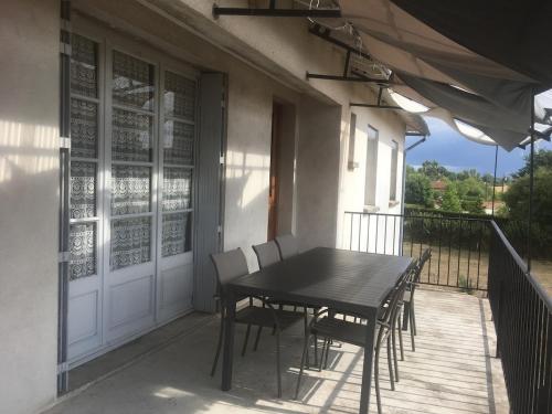 Μπαλκόνι ή βεράντα στο Location saisonnière
