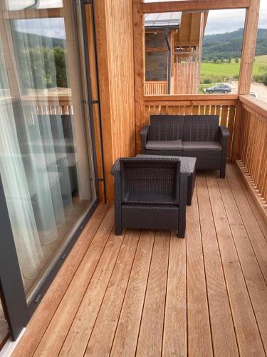Χώρος καθιστικού στο Apartment Chamonix Eden D4 Hrabušice