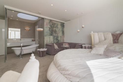 Koupelna v ubytování Villa Oasis del Sur