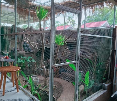 Zahrada ubytování BTN Mahkota Pemenang 13 Tamarin 3A