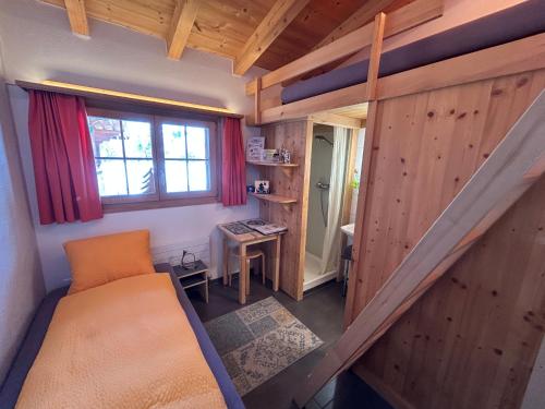 Alpenchalet Weidhaus Gstaad - Dachwohnung - Studio - Stockbettzimmer photo 2