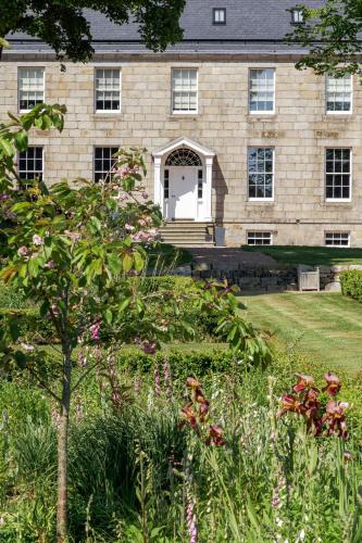 a house with a garden in front of it at Elrick Estate - Elrick House in Newmachar