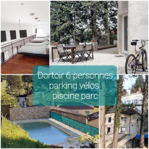 Loft La Rotonde à La Terrasse local vélos piscine 2 à 6 personnes