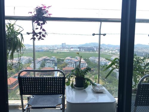 Μπαλκόνι ή βεράντα στο Căn hộ cao cấp Nera Garden
