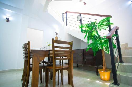 Zona de estar de Modern Comfortable Villa in Moratuwa