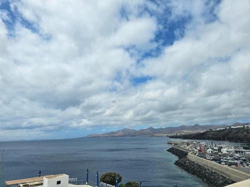 a view of a large body of water at Lanzarote Apartment Rental Harbour View in Tías