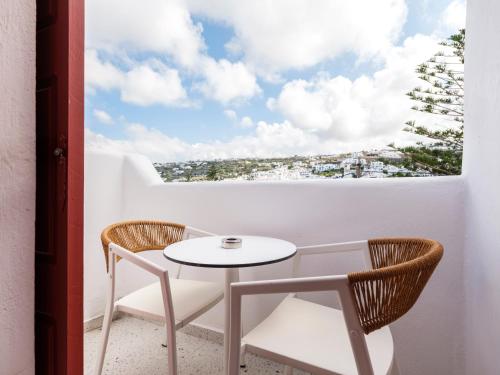 Balkoni atau teres di Alana Mykonos