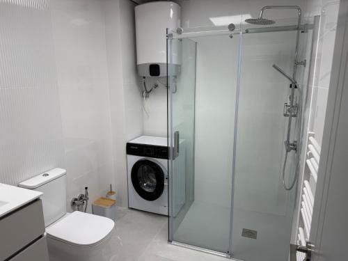 Koupelna v ubytování Residenz Ramon Gallud