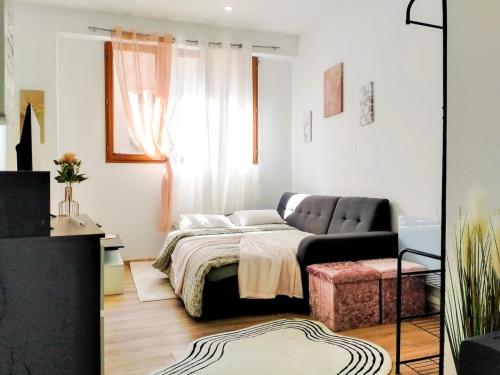 Posezení v ubytování Refuge cosy au cœur de Romans