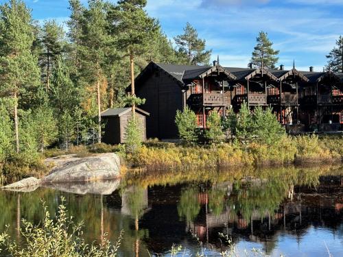 Cozy cabin with great view and immediate proximity to the ski resort and swimming area