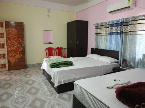 Postel nebo postele na pokoji v ubytování BLISS view RESORT