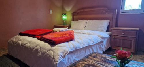 Postel nebo postele na pokoji v ubytování Bio Palace Hotel