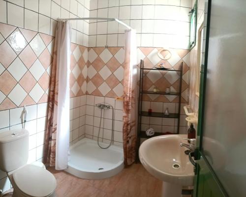 Ένα μπάνιο στο Chalet Barranco Hondo Agaete