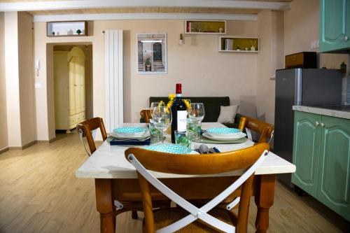 Η κουζίνα ή μικρή κουζίνα στο Casa di Sara