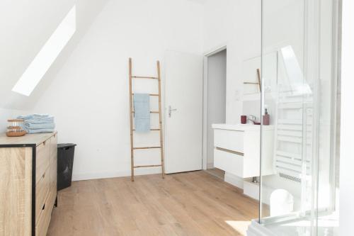 Koupelna v ubytování Le velours royal