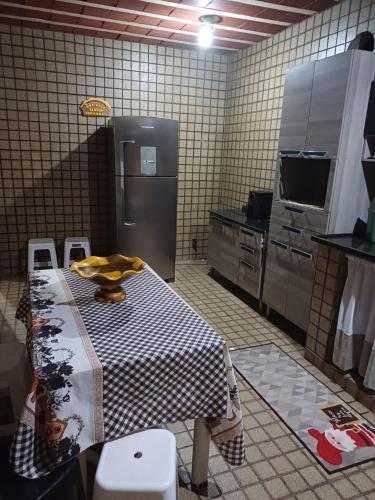 Η κουζίνα ή μικρή κουζίνα στο Cantinho do Aconchego