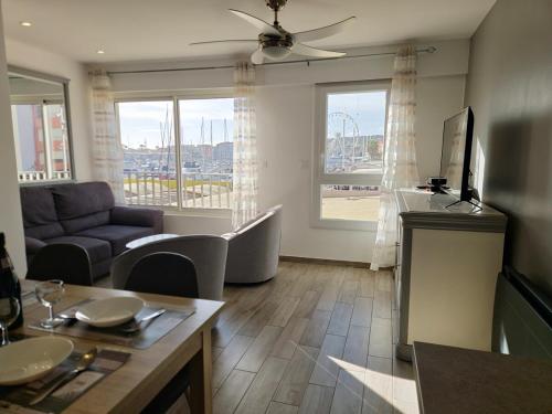 Appartement moderne familial avec vue sur le port