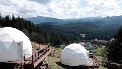 Příroda nedaleko luxury tent