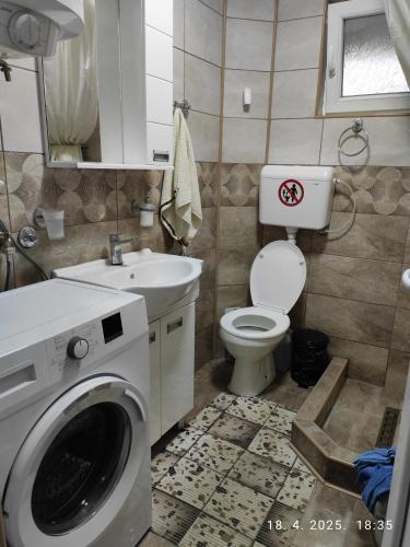 Koupelna v ubytování APARTMAN ANDJELA