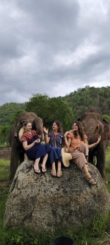 Hosté ubytování DoiLom Elephant Farmstay