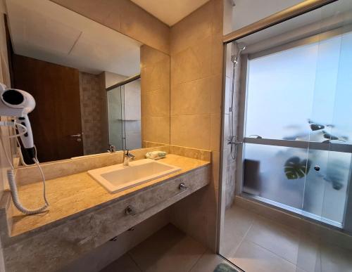 Koupelna v ubytování Skyline Suite 180m2 Luxus