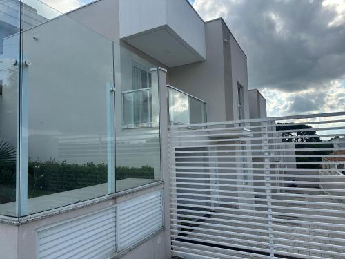 Balkón nebo terasa v ubytování Apartamento Duplex em Mafra SC