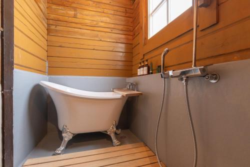 Un baño de Relax River