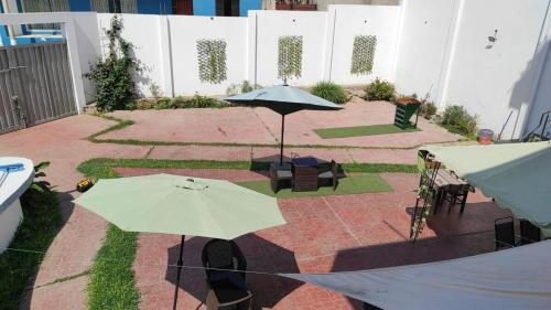 Zahrada ubytování Casa QHAWANA CLUB SIMBAL