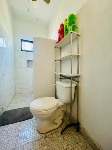 Ένα μπάνιο στο Casa Kante