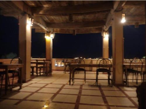 Balkón nebo terasa v ubytování Kilani Hotel Siwa فندق كيلاني سيوة